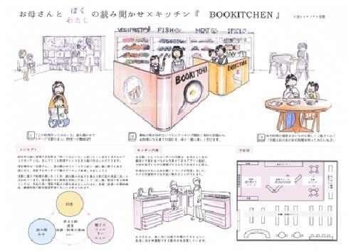 インテリア産業協会会長賞：BOOKITCHEN（A：加賀山 加奈子）