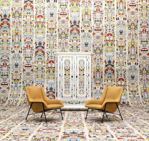 Archives Wallpaper by Studio Job