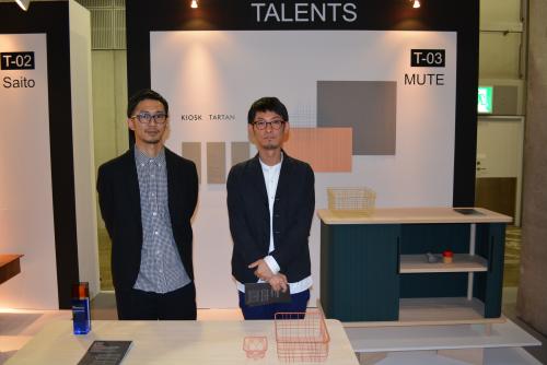 「YOUNG DESINER AWARD」を獲得した「MUTE」