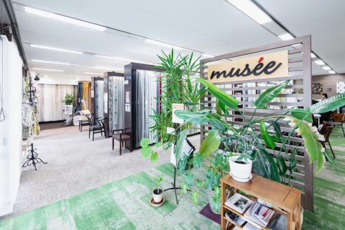 京都最大規模の吊サンプルを展開