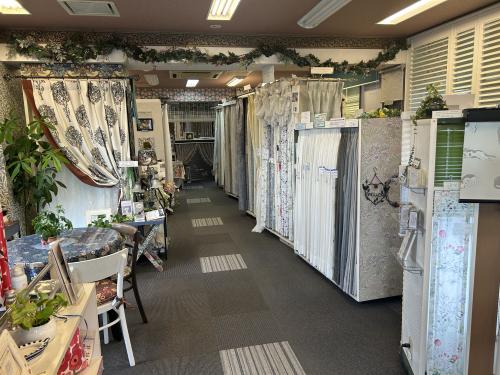 専門店らしい提案の詰まった売場