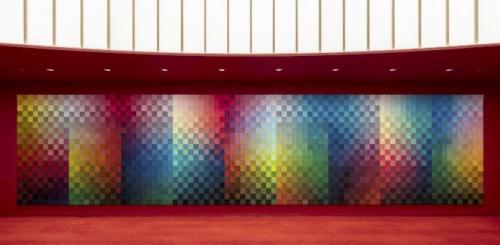 関西・大阪万博の迎賓館を彩った非公開のタペストリー（川島織物セルコン）