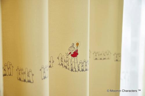 「リトルミイ」をアートに使用