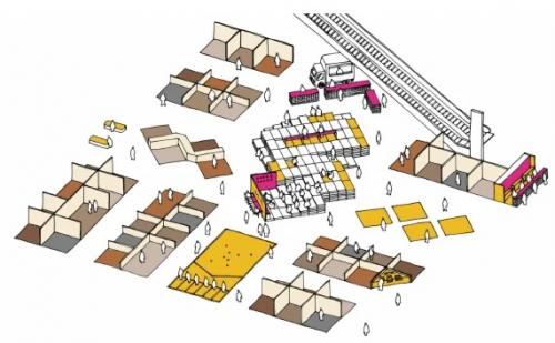アトリウム特別企画の会場イメージ