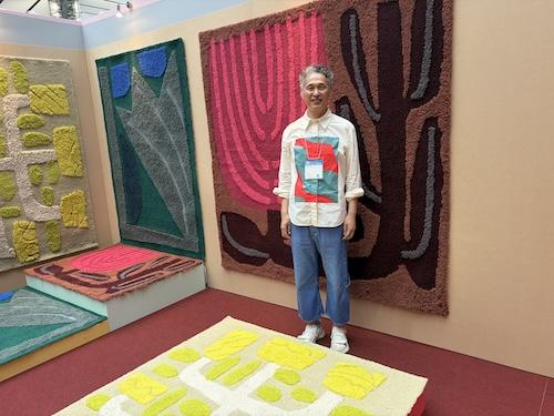 「MASARU SUZUKI」とスミノエ インテリア プロダクツのラグ・マット